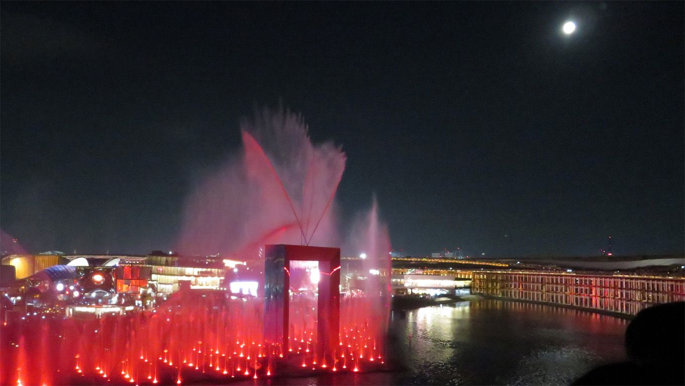 8823海底人さんの作品、題は満月の万博2025 no.399